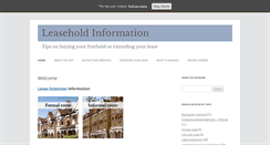 Desktop Screenshot of leaseholdinfo.com